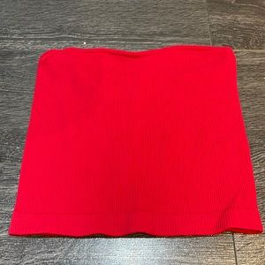 DYNAMITE Red bandeau top